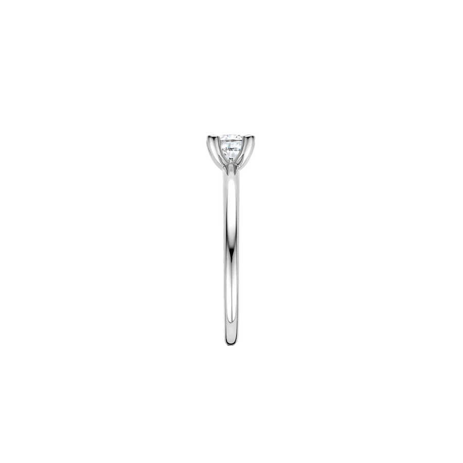 Anello Argento Solitario Zirconi