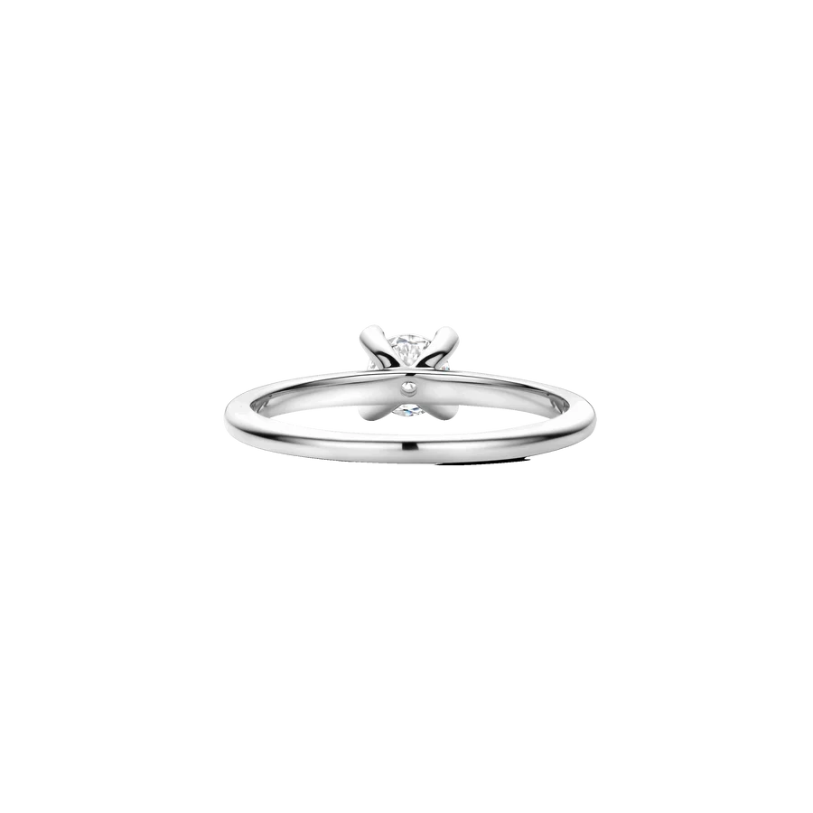 Anello Argento Solitario Zirconi