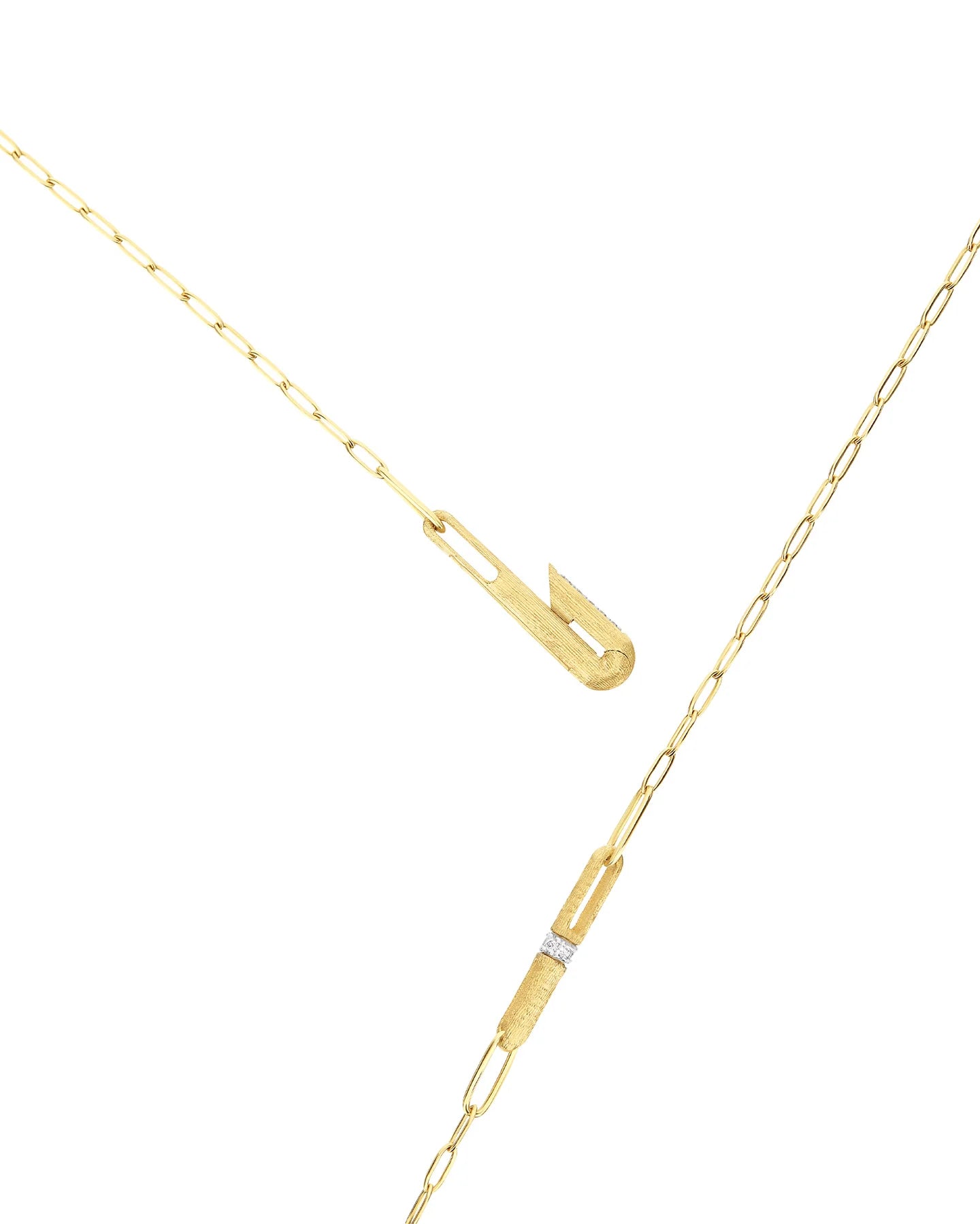 Collana a Y Nanis "LIBERA" in Oro e Diamanti