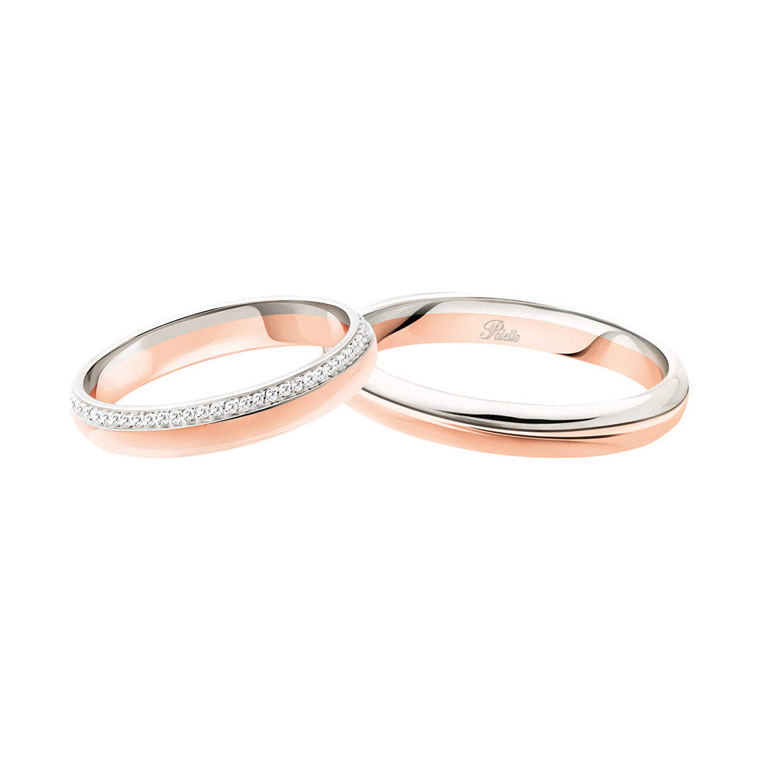 Fedi Sogno d'Amore Oro Bicolore - 3116DBR-UBR