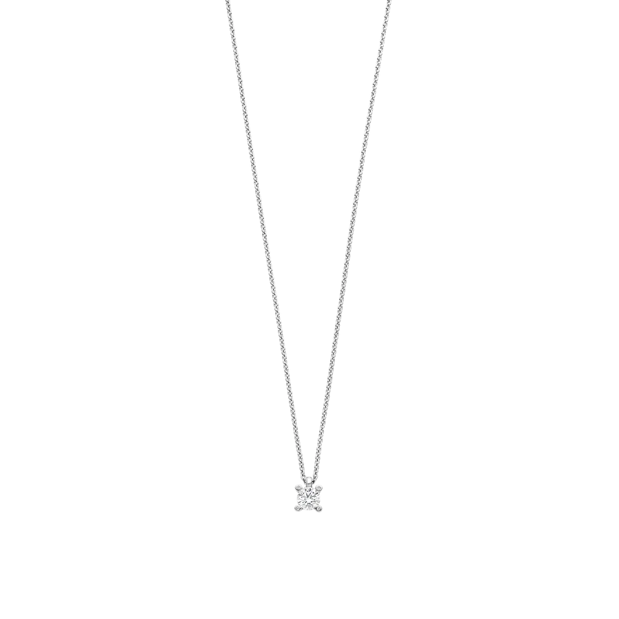 Collana Punto Luce in Argento e Zirconi