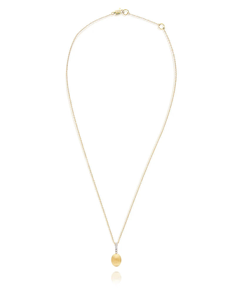 Collana Nanis "DANCING ÉLITE" con pendente piccolo in oro e diamanti