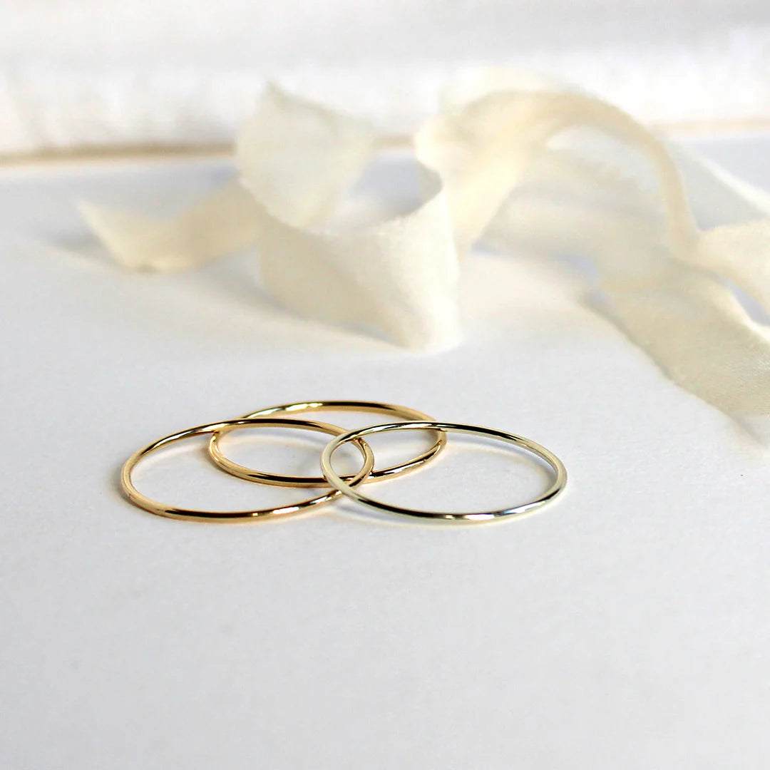 Anello Filodamore in Oro Giallo / Rosa / Bianco 9kt