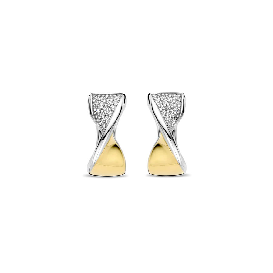 Orecchini Fantasia in Argento e Zirconi