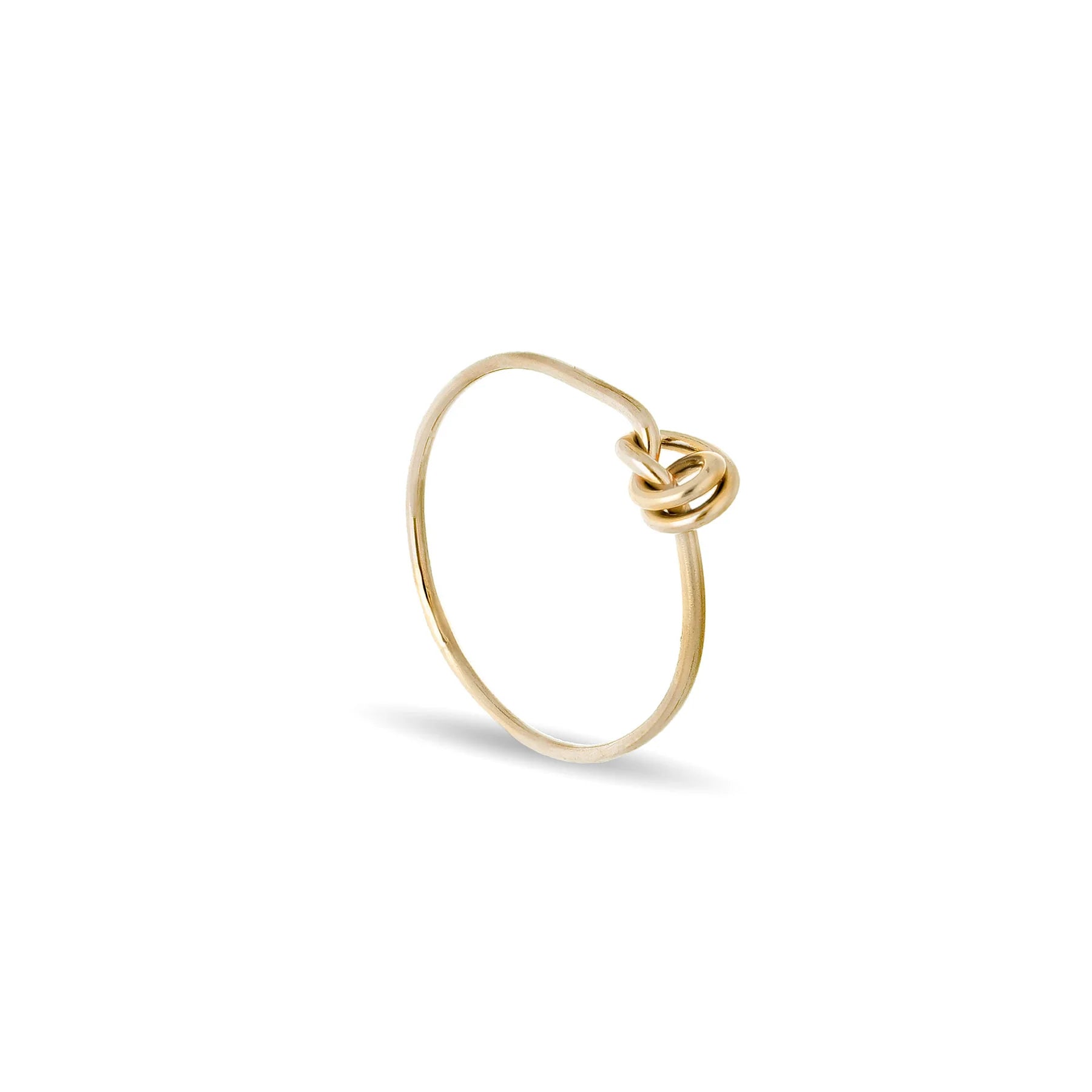 Anello Filodamore con Nodino in Oro 9kt