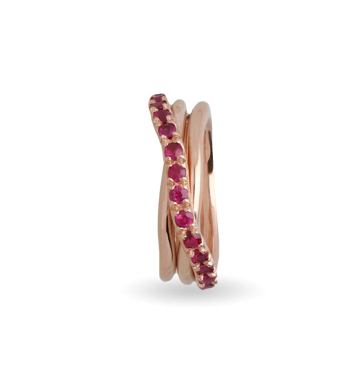 Filodellavita Prezioso 3 fili e Rubini da 1 ct