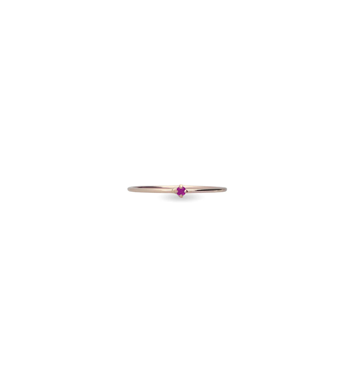 Anello Filodamore prezioso small in Oro Rosa 9kt