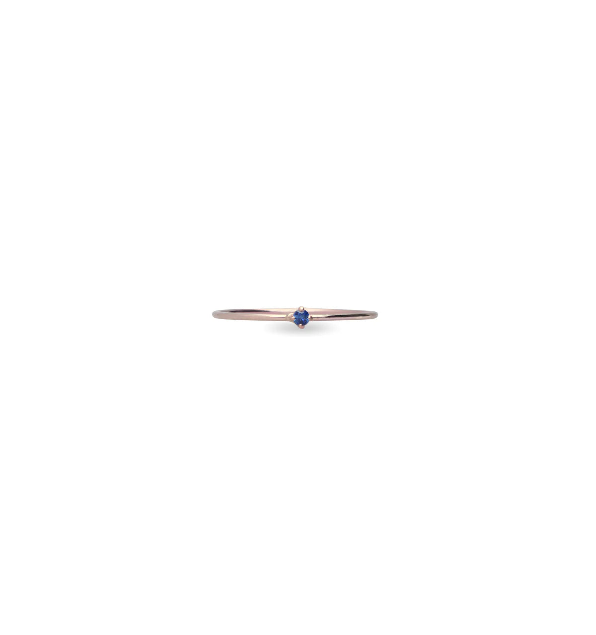 Anello Filodamore prezioso small in Oro Rosa 9kt