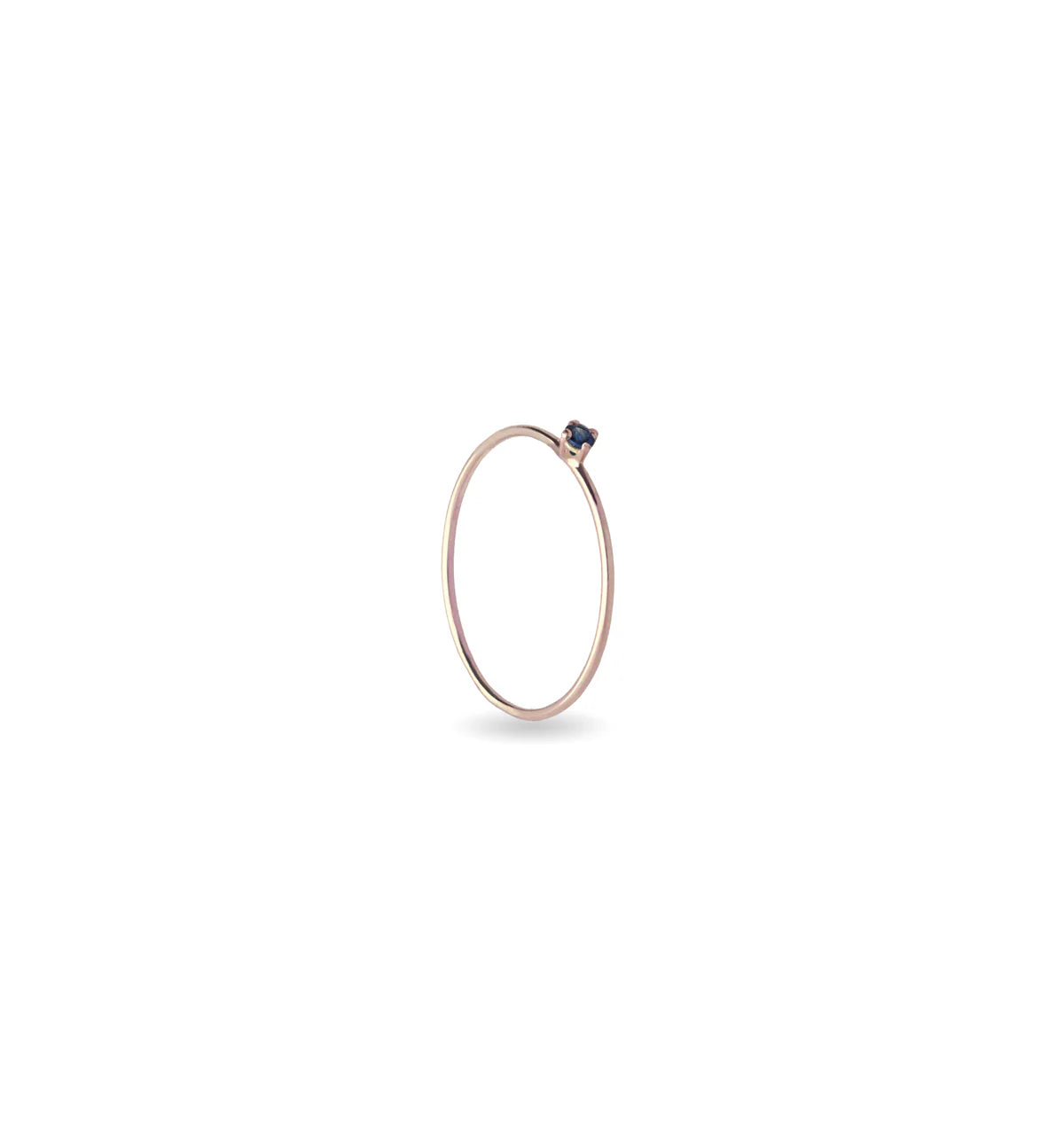 Anello Filodamore prezioso small in Oro Rosa 9kt