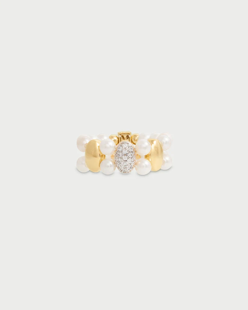 Anello Elastico Rue Des Mille ECLISSI Perla