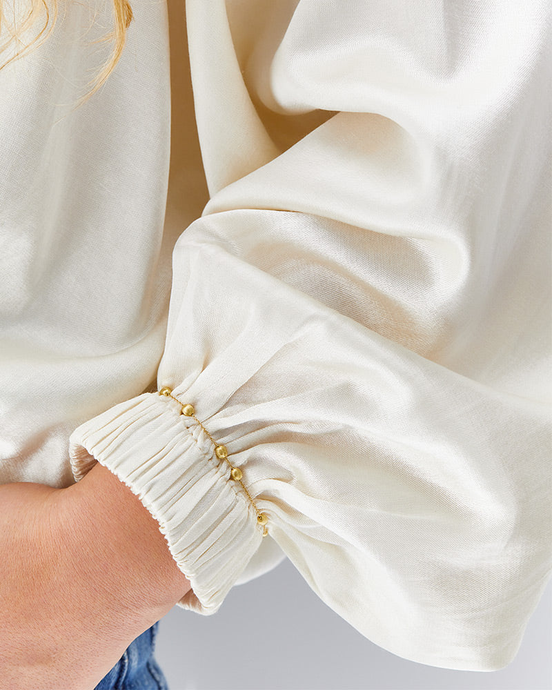 Bracciale Soffio con boules in oro