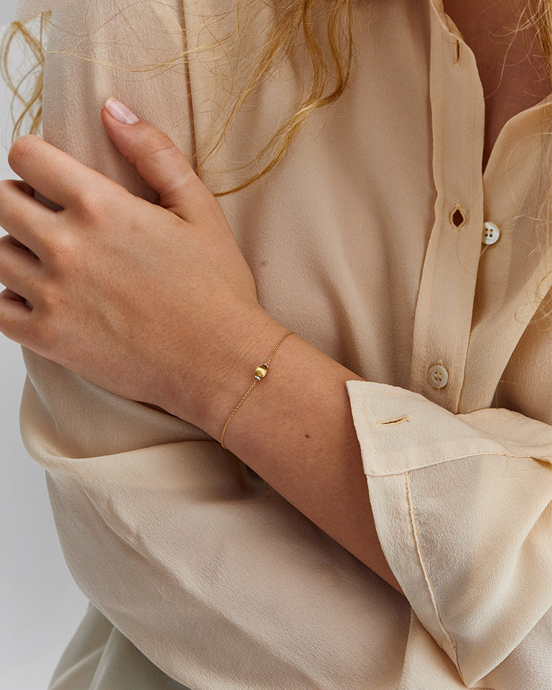 Bracciale Nanis Dancing Élite essenziale in oro e diamanti