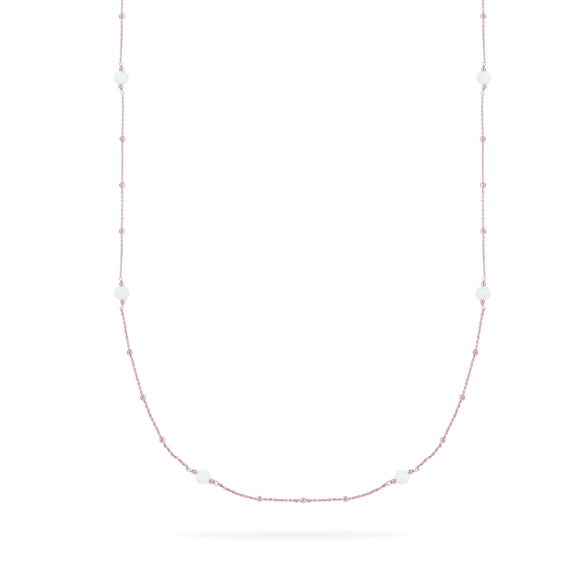 Collana Gipsy White
