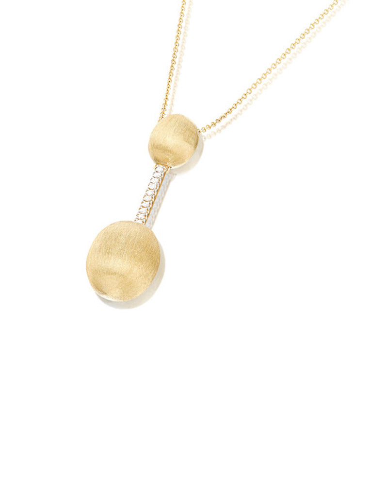 Collana Dancing Élite con ciondolo in oro e diamanti