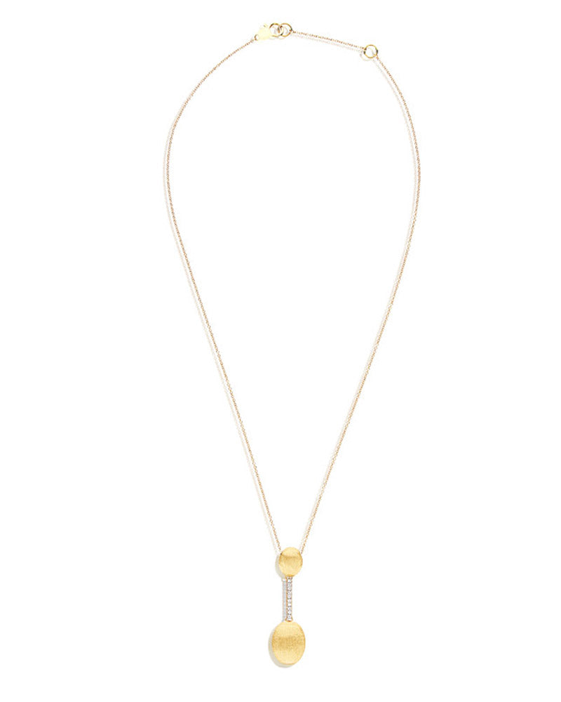 Collana Dancing Élite con ciondolo in oro e diamanti