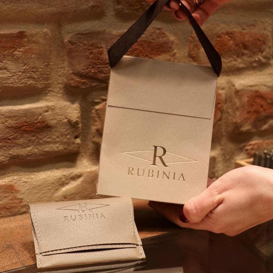 Anello Filodamore in Oro Rosa / Giallo 9kt con sigillo tondo personalizzato