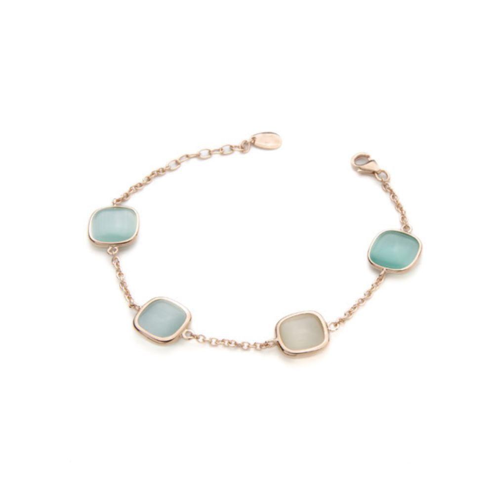 Bracciale Madì Marea con Quarzi Idrotermali Multicolor