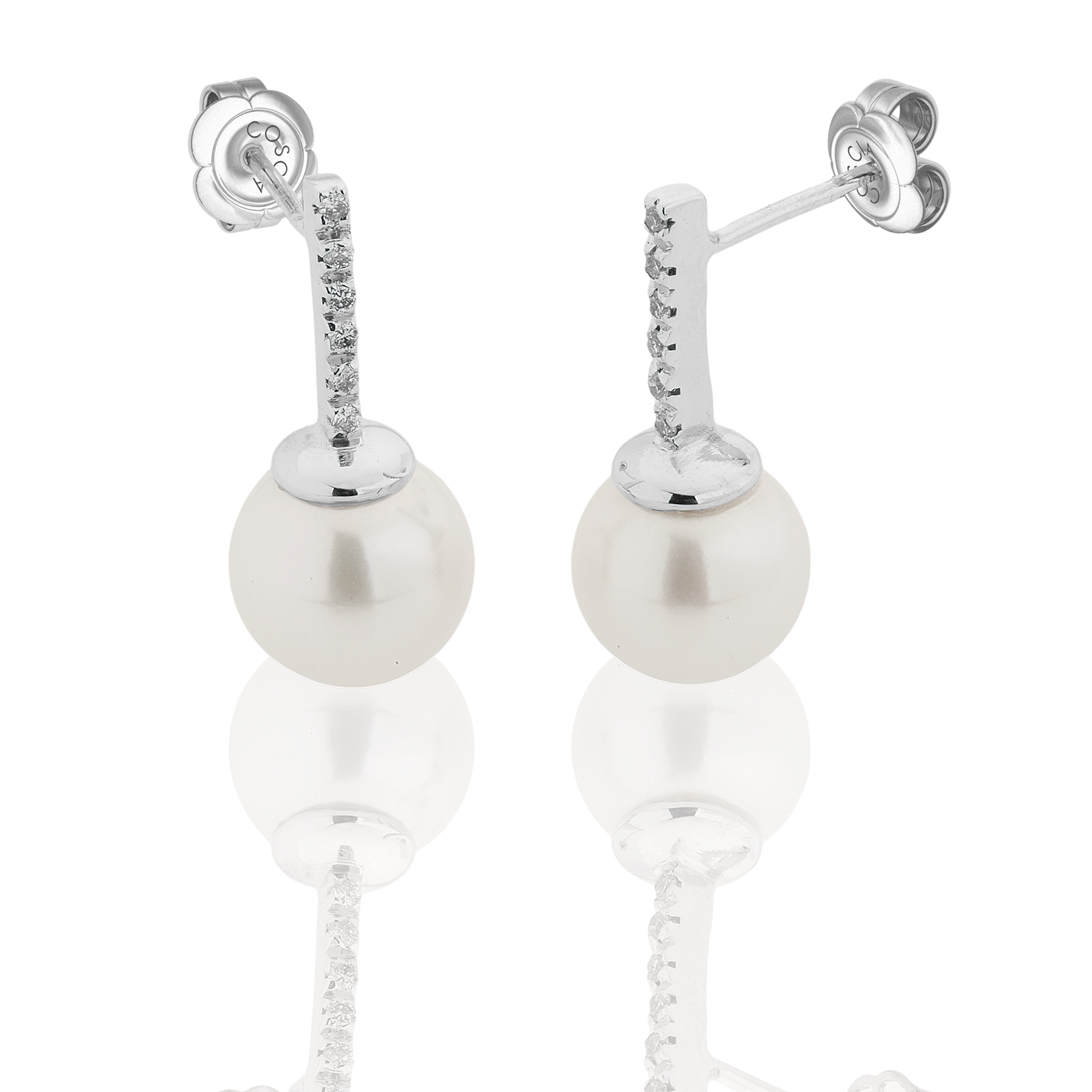 Sllaiss 925 Argento Sterling Perle Orecchino Per Donna Ragazze Regalo Di Sllaiss 925 Argento Sterling Perle Orecchino Per Donna Ragazze Regalo Di