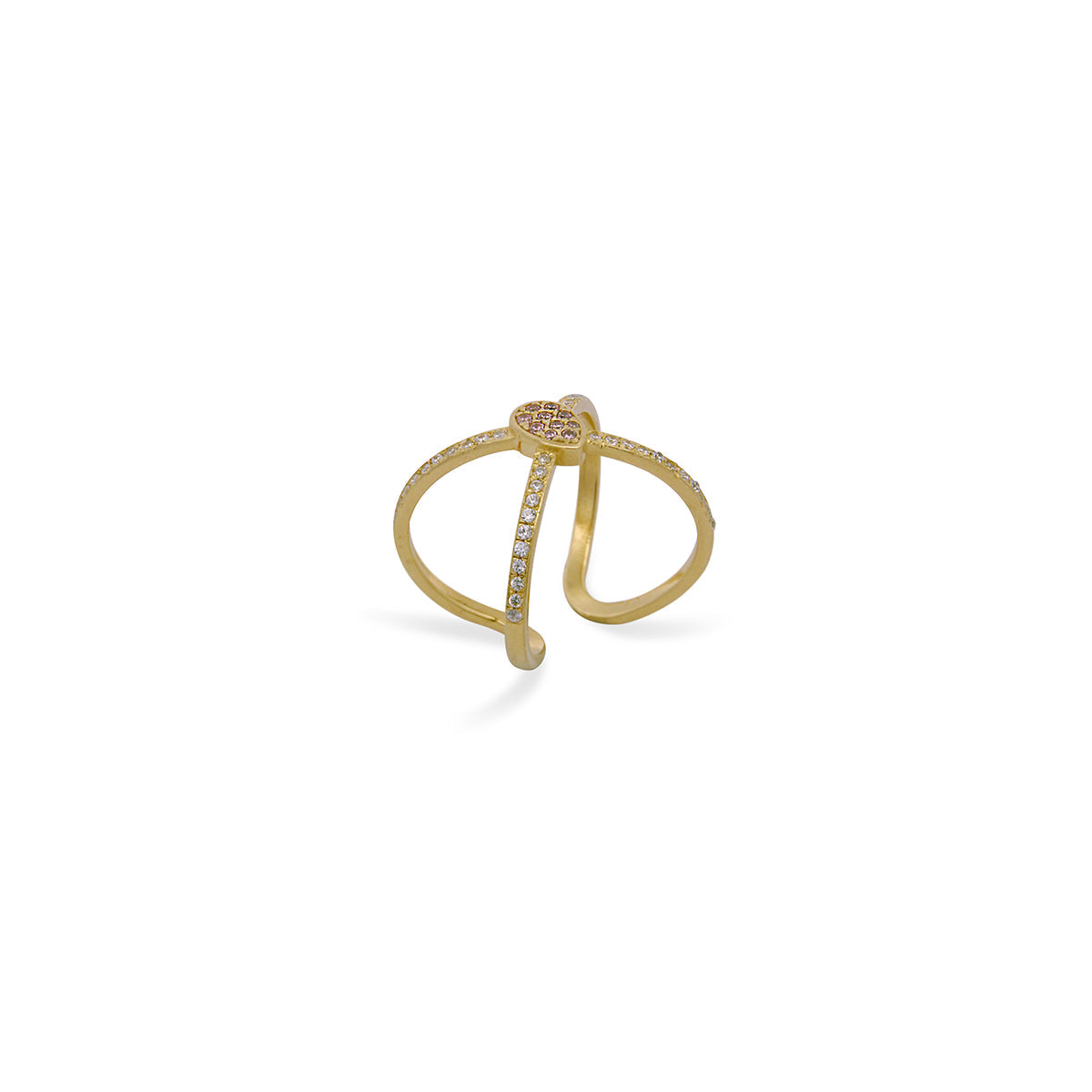 Anello Incrocio Drop