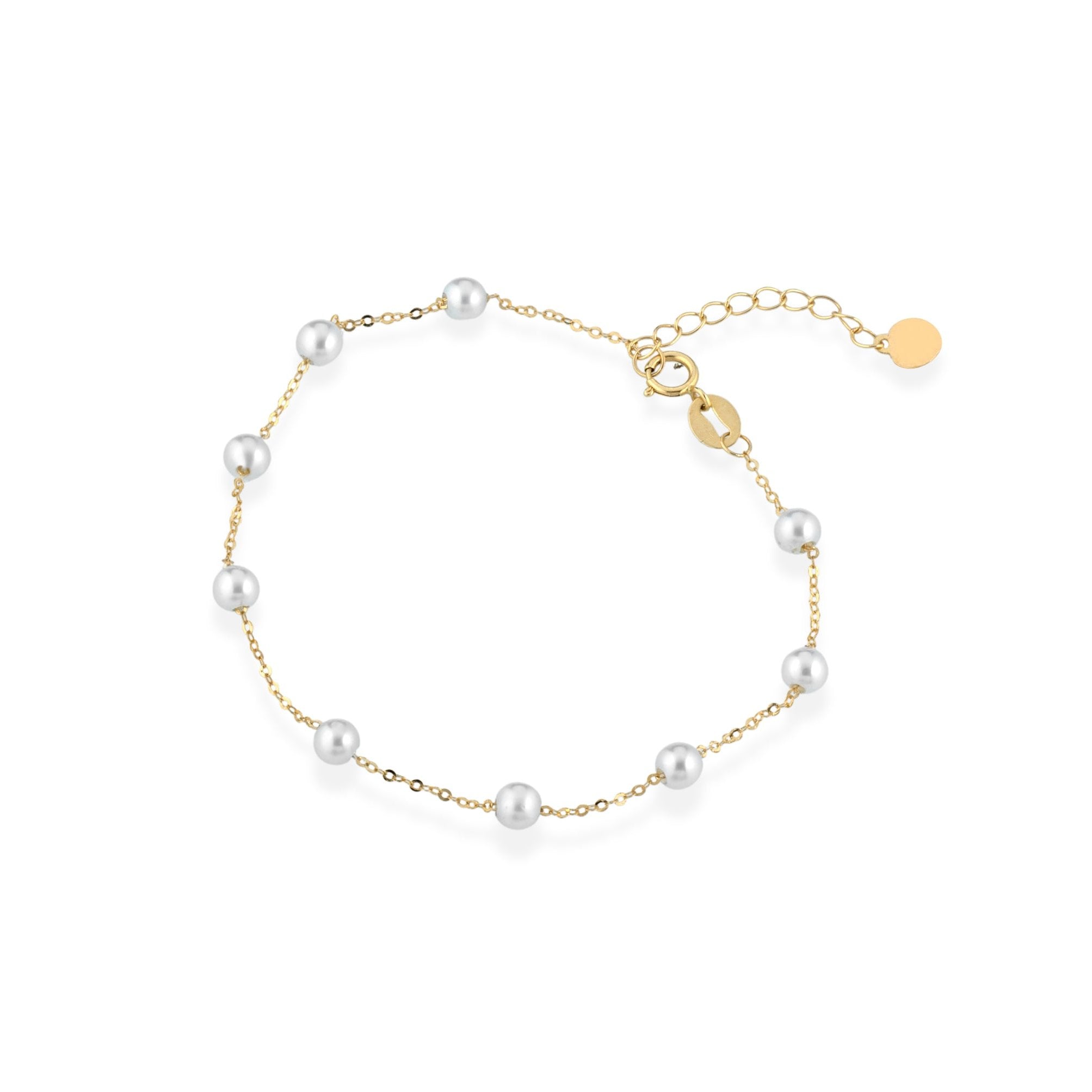 Bracciale LELUNE in Oro giallo e Perle