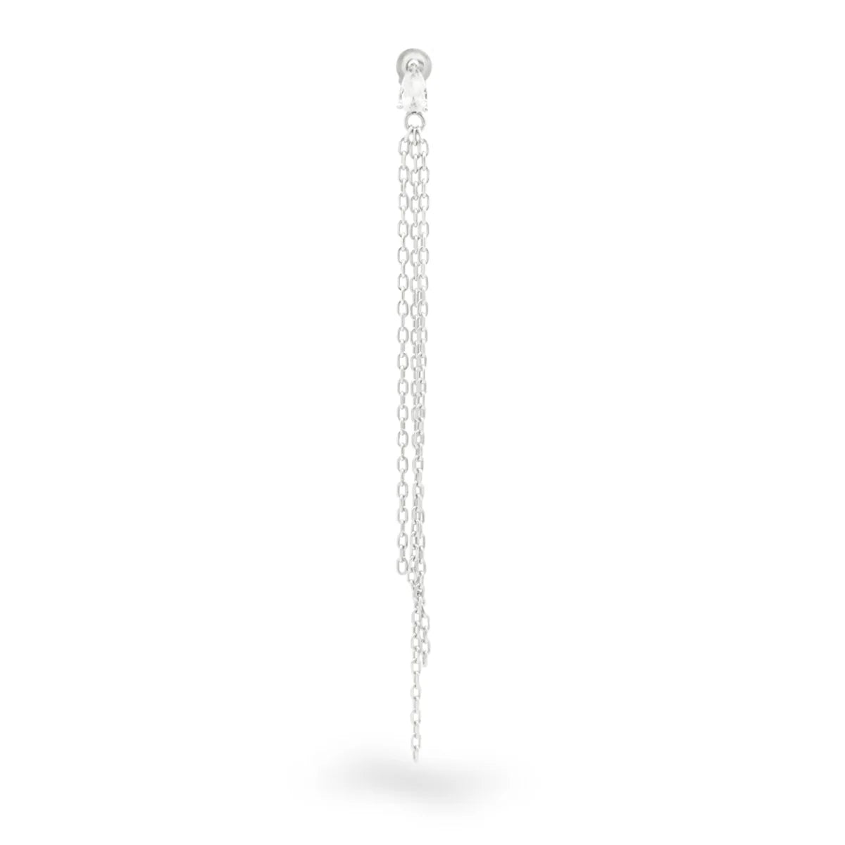 Mono-orecchino Rue Des Mille CLEO multi line drop frange