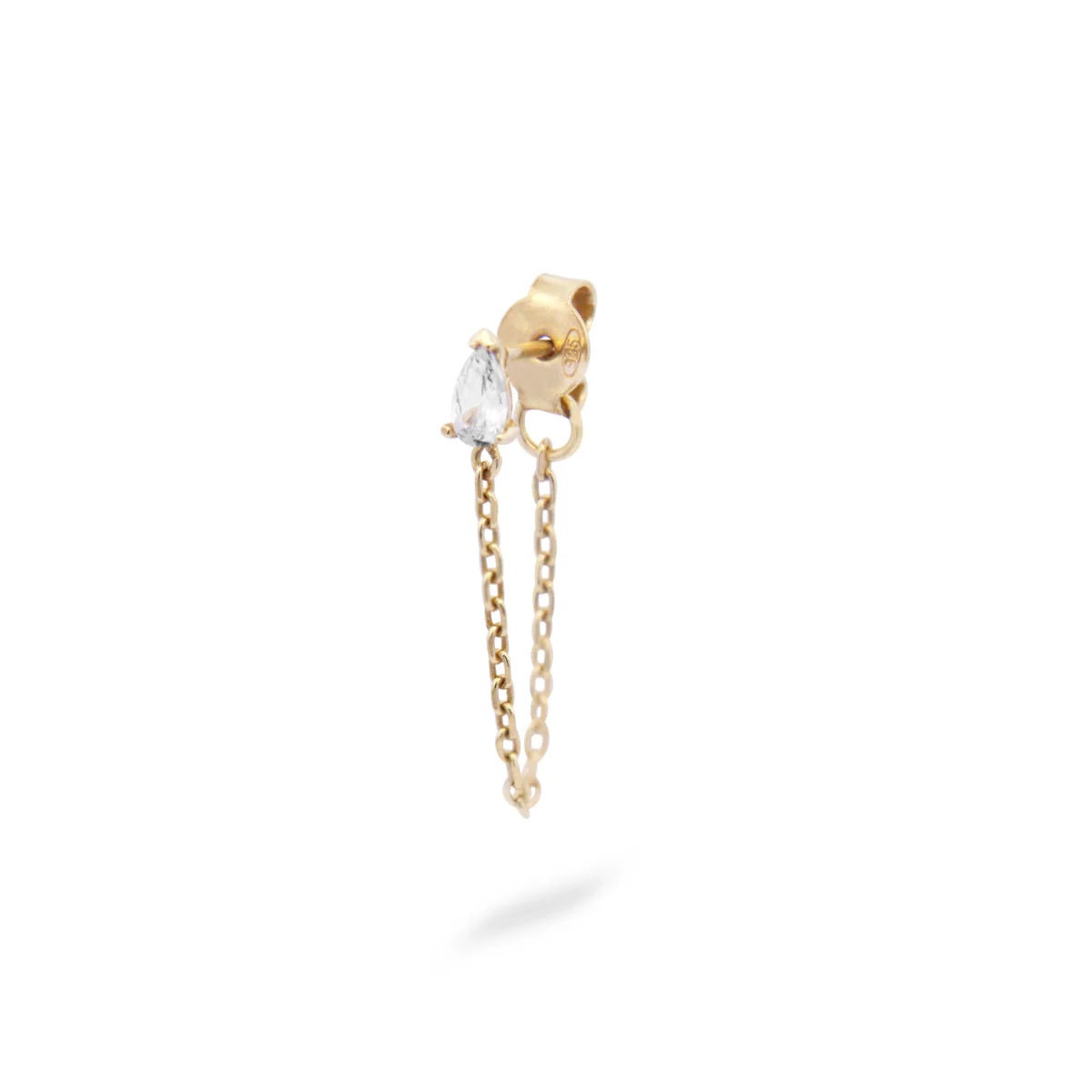 Mono-orecchino Rue Des Mille CLEO catena drop