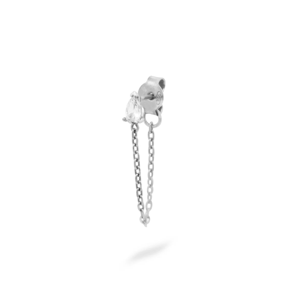 Mono-orecchino Rue Des Mille CLEO catena drop