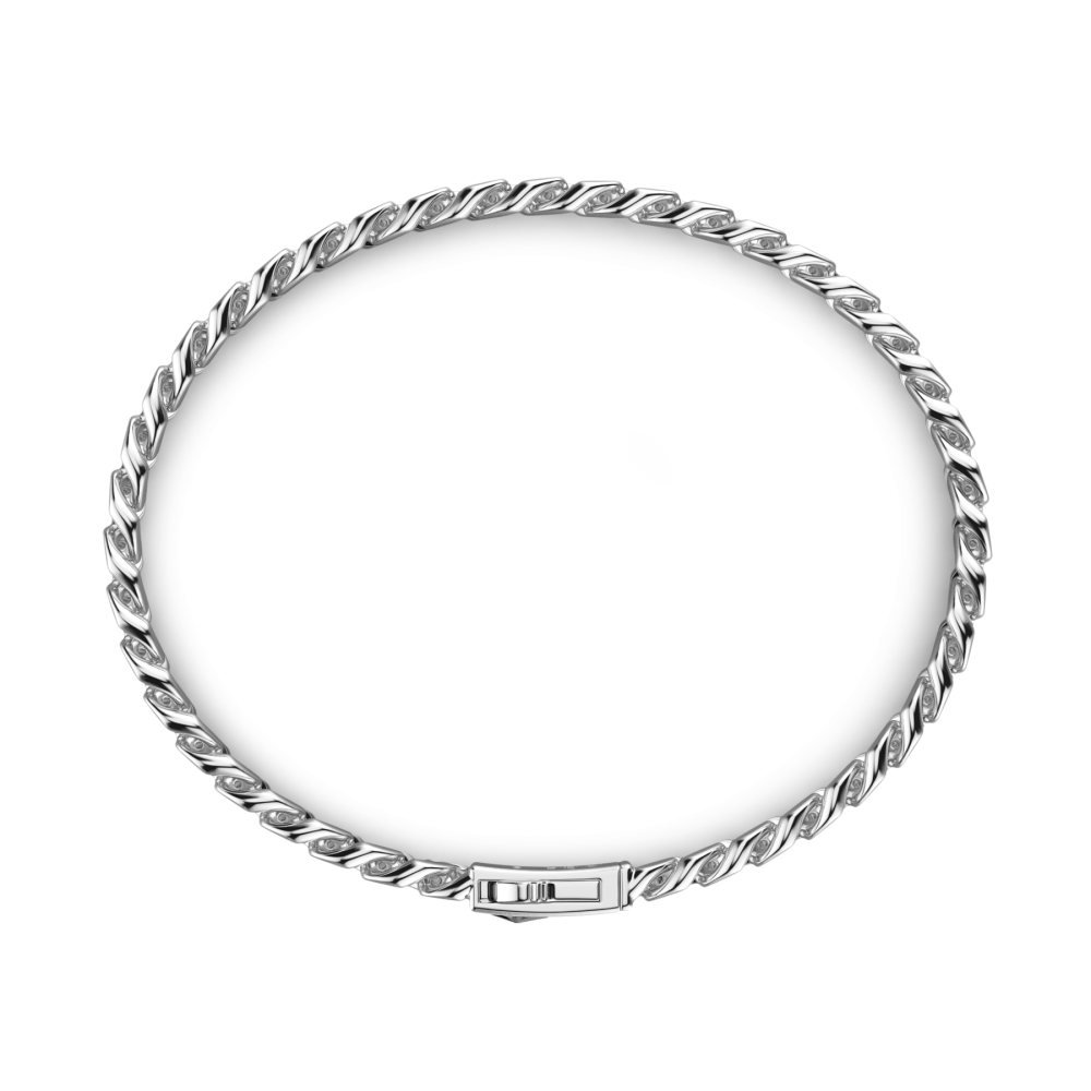 Bracciale Zancan a groumette in argento