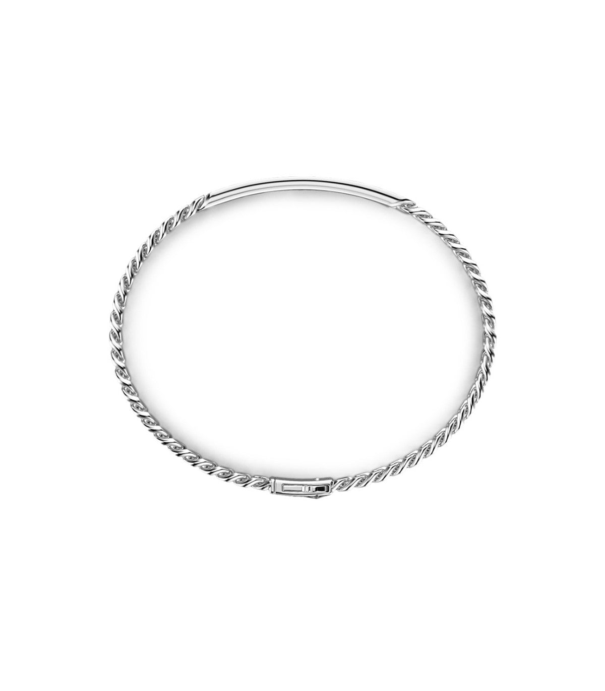Bracciale Zancan Groumette con Pavè di pietre nere