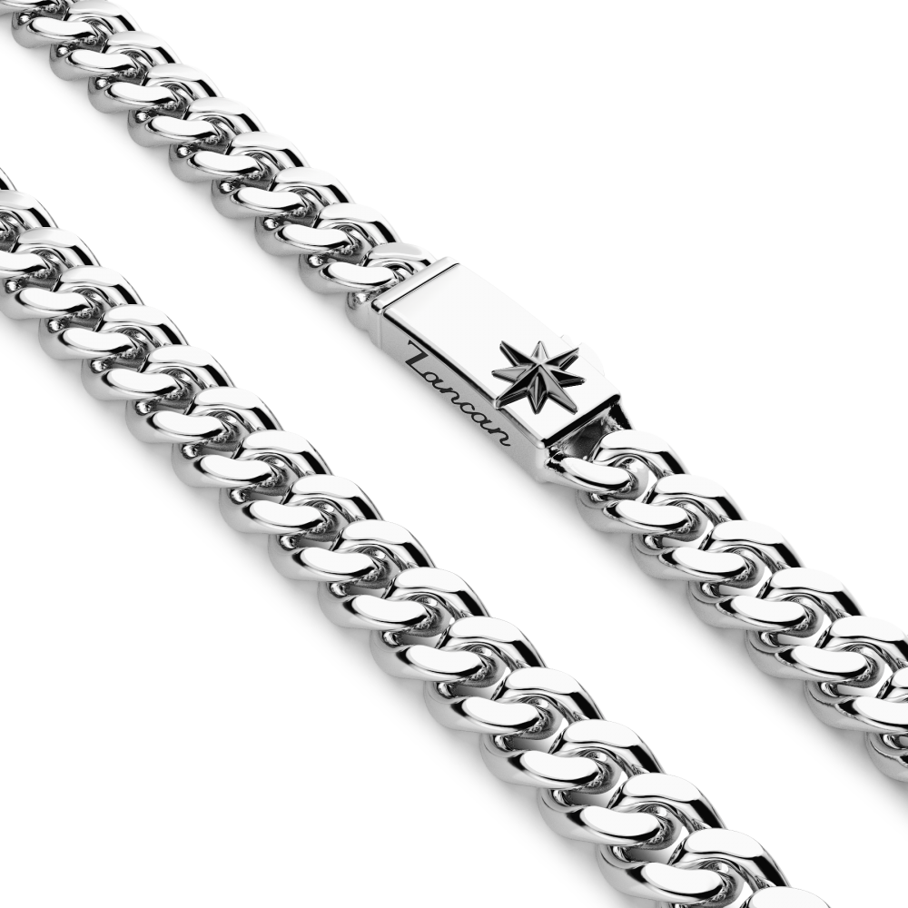 Collana Zancan a groumette in argento