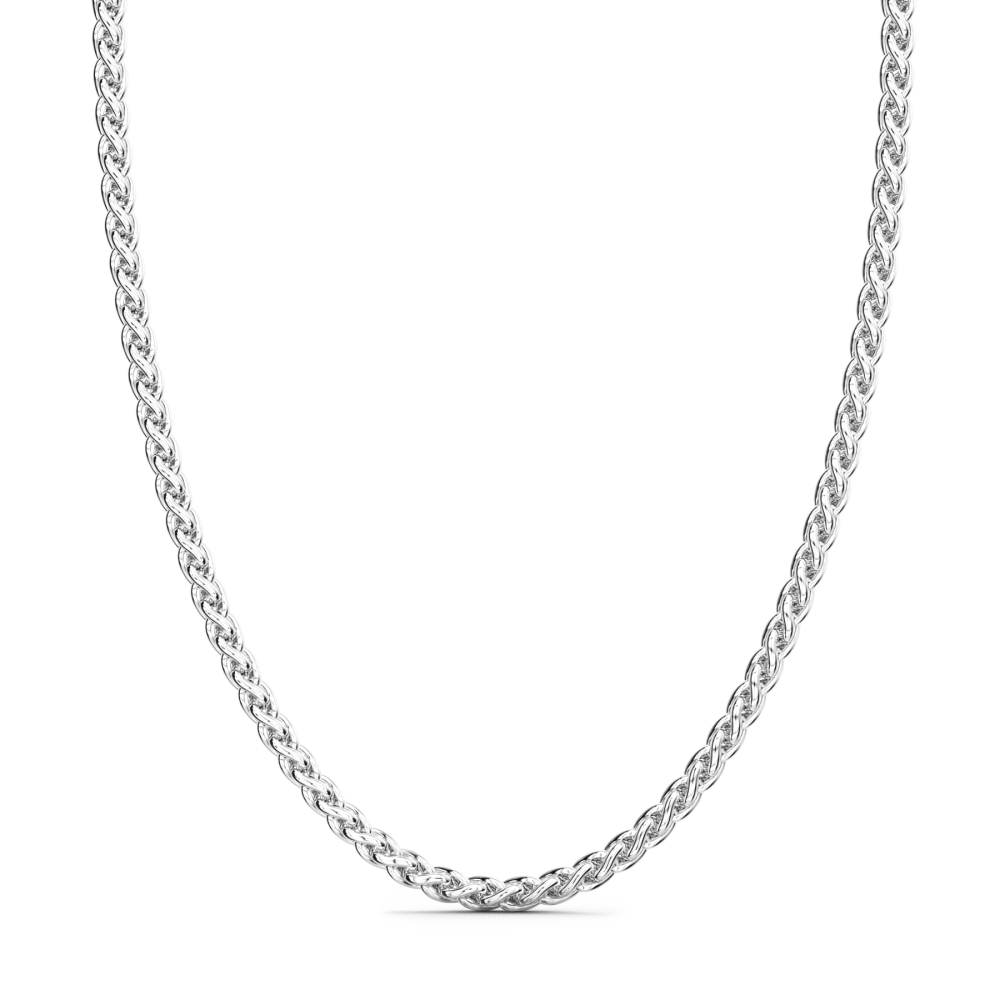 Collana Zancan Coda di volpe in Argento