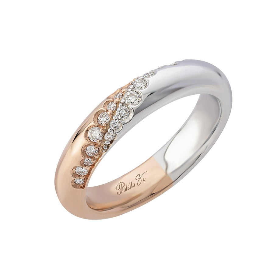 Fede Polello Oro Bicolore - 3304DBR