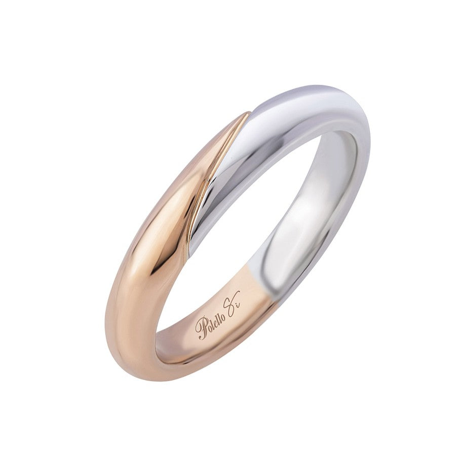 Fede Polello Oro Bicolore - 3304UBR