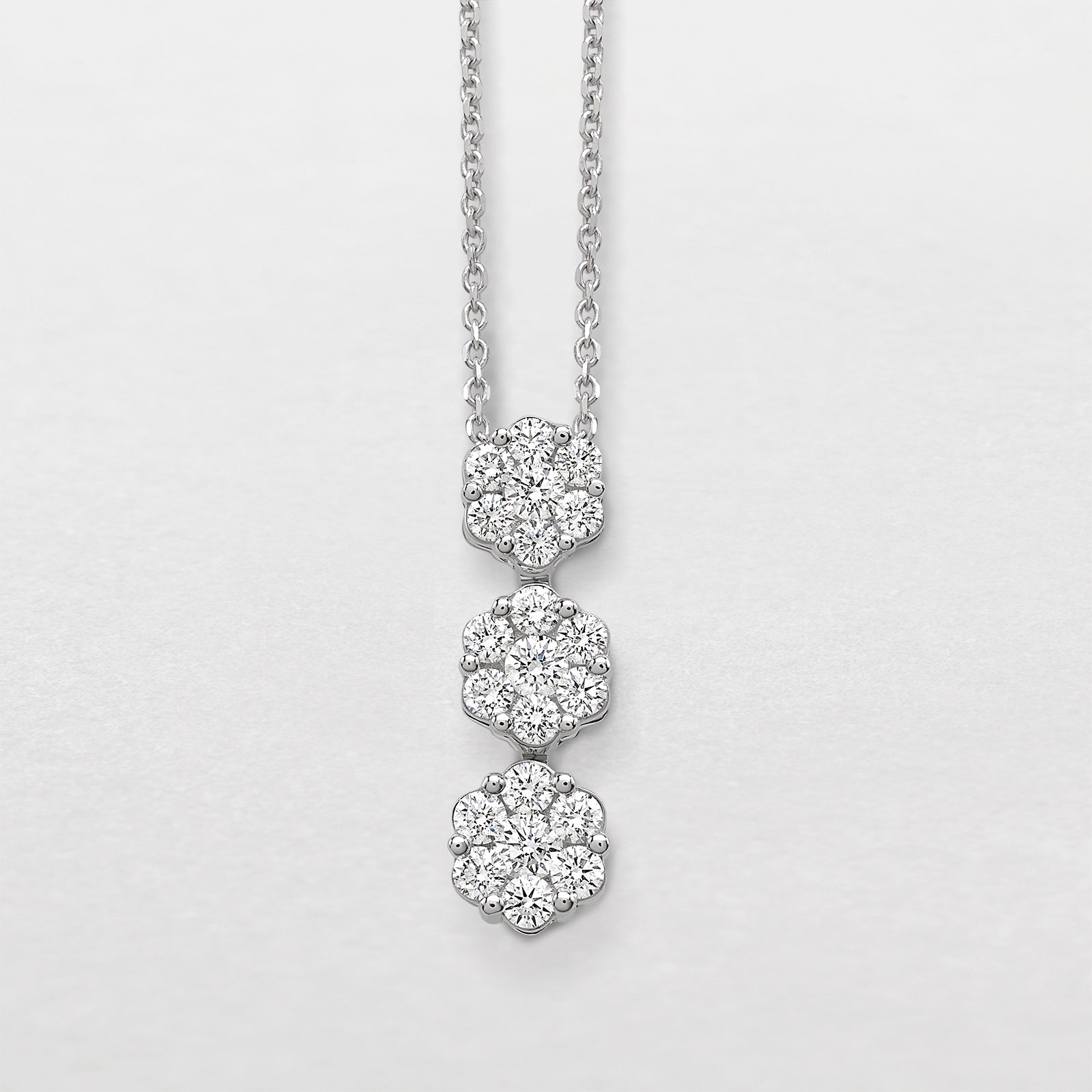 Girocollo Giorgio Visconti Trilogy in Oro e Diamanti