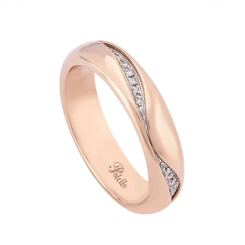 Fede Polello "Marea" Oro Bicolore - 3349DRB