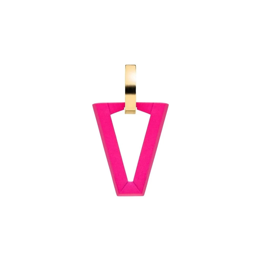 Orecchino UALI FLUO PINK