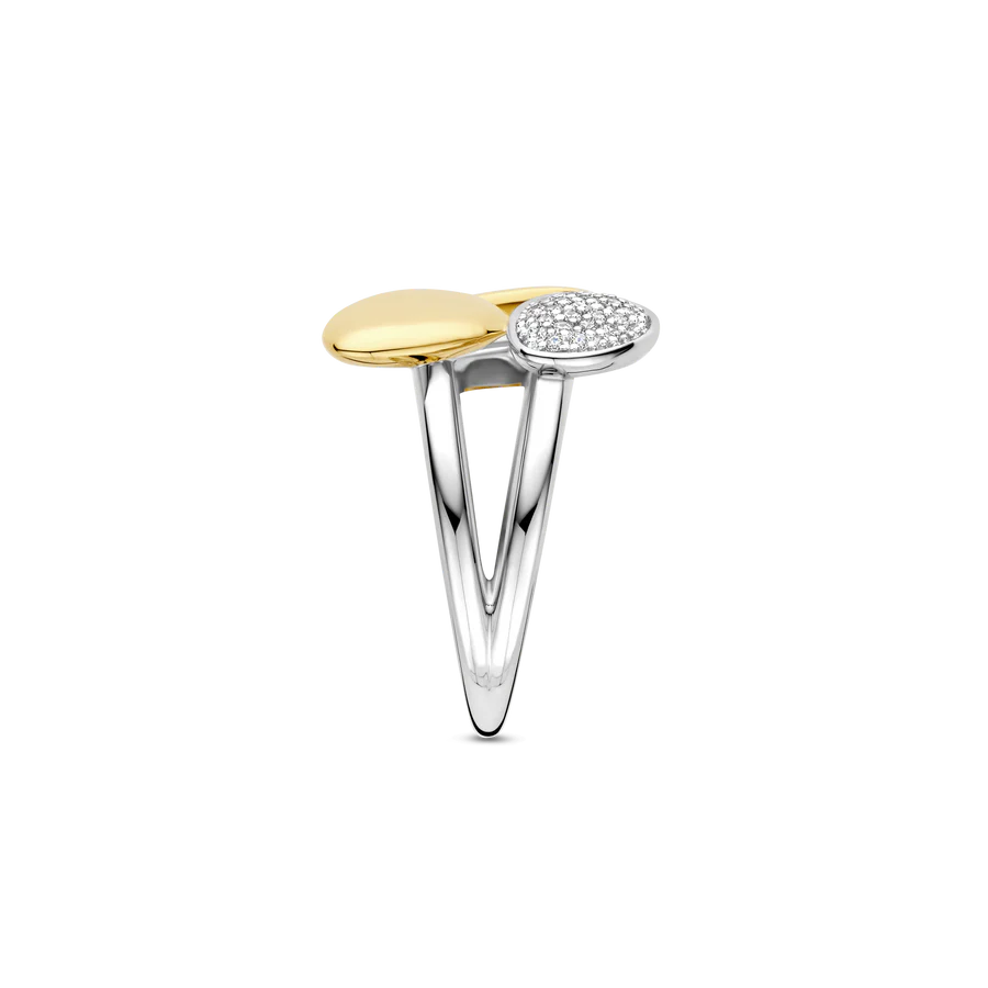 Anello in Argento, Pietre e Zirconi