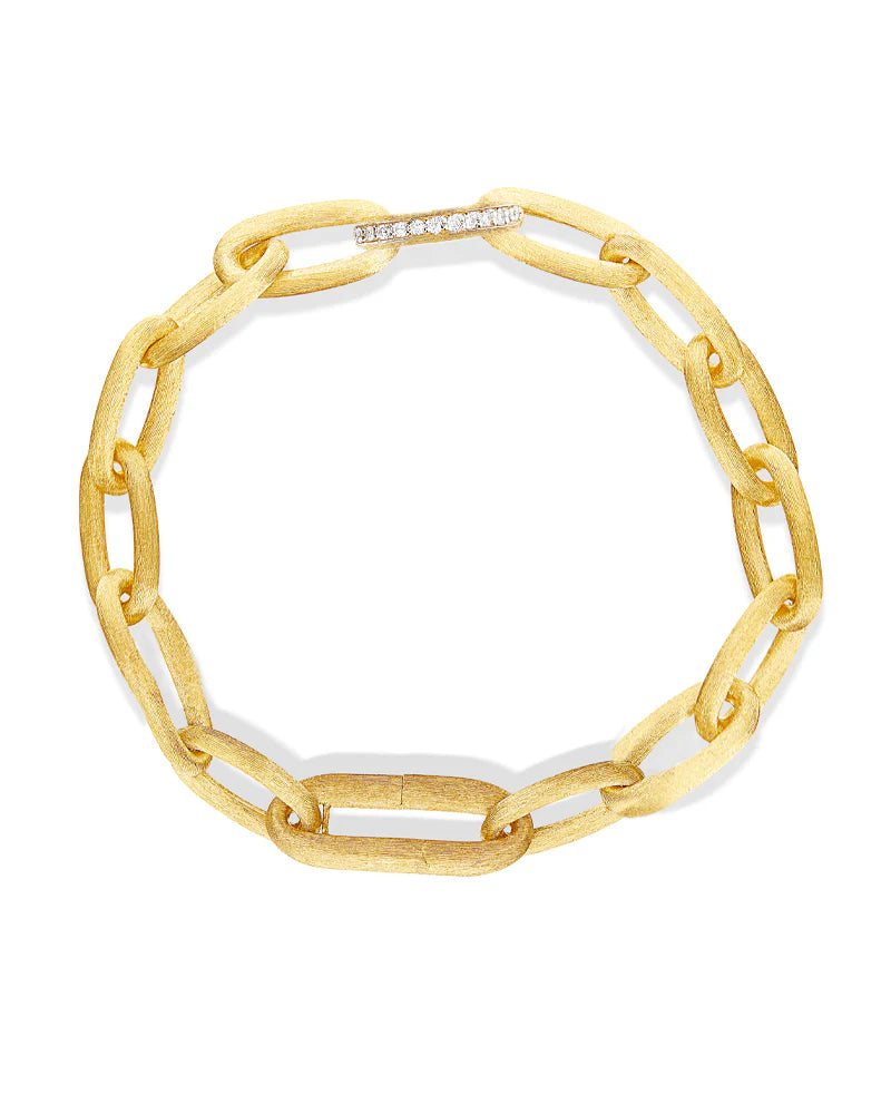 Bracciale Libera con catena in oro e diamanti