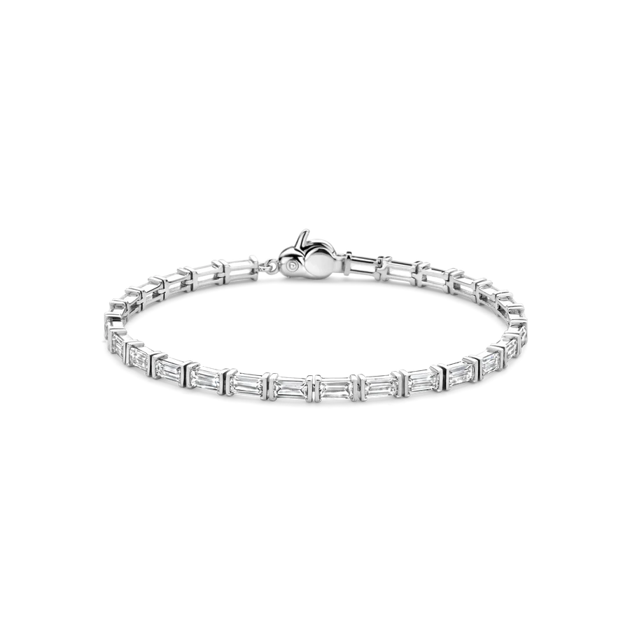 Bracciale Tennis in Argento e Zirconi