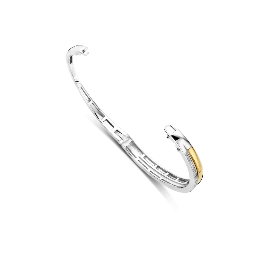 Bracciale Schiava in Argento e Zirconi