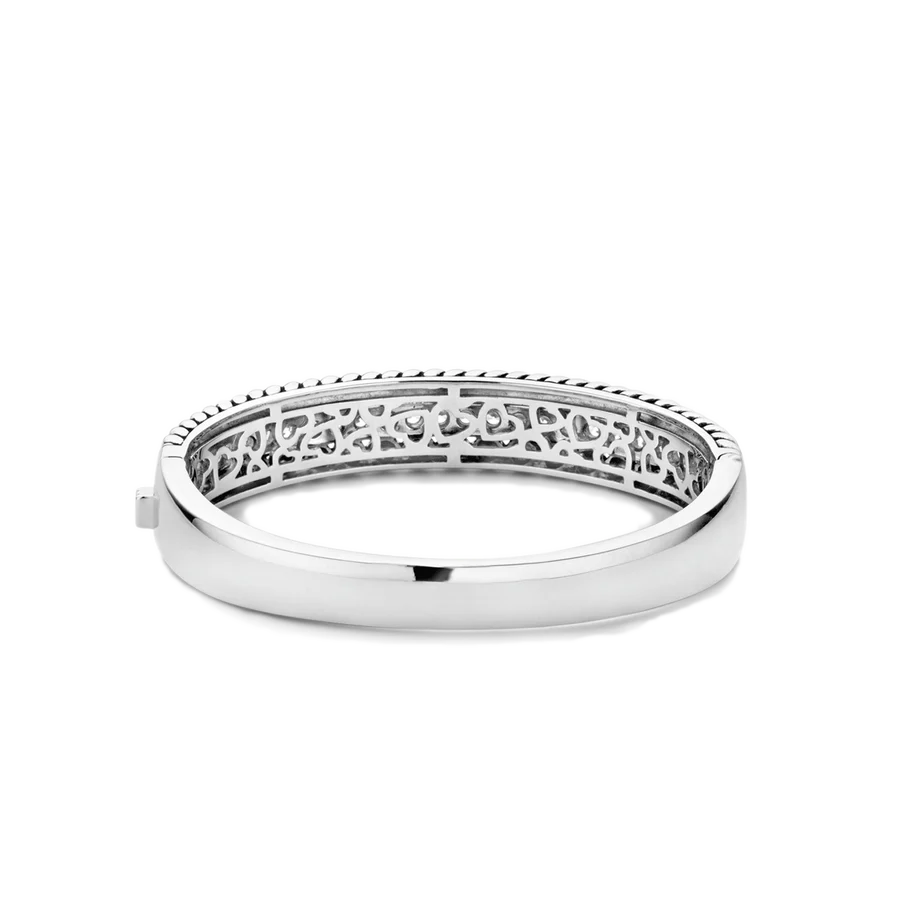 Bracciale Schiava Iconico in Argento e Zirconi