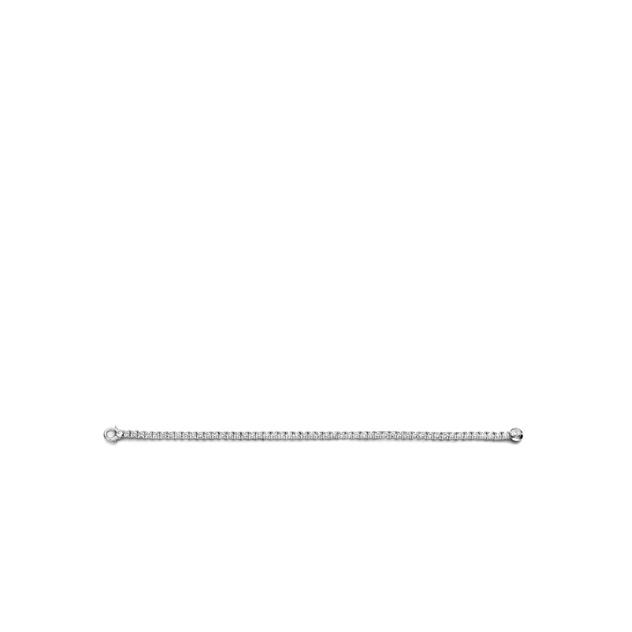 Bracciale Tennis 3mm in Argento e Zirconi