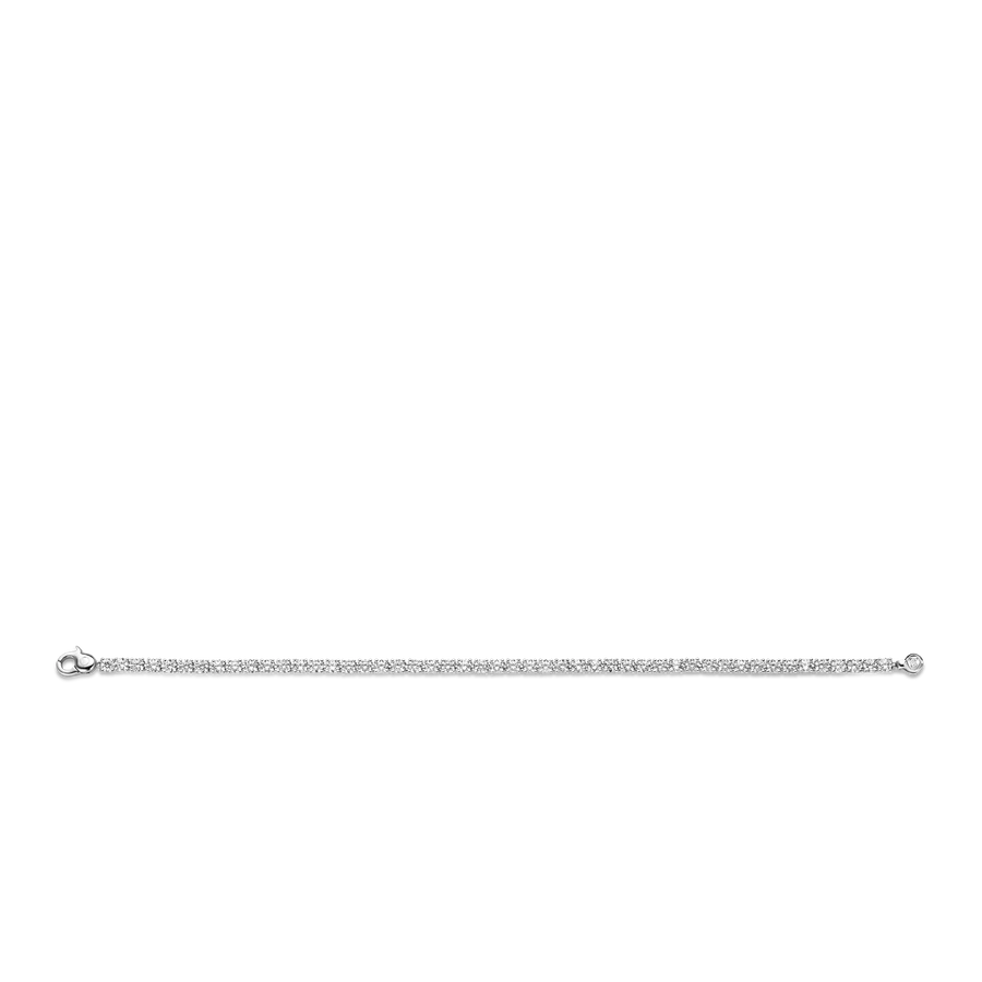 Bracciale Tennis 2,5mm in Argento e Zirconi