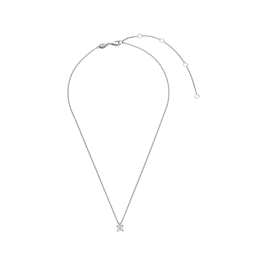 Collana Punto Luce in Argento e Zirconi