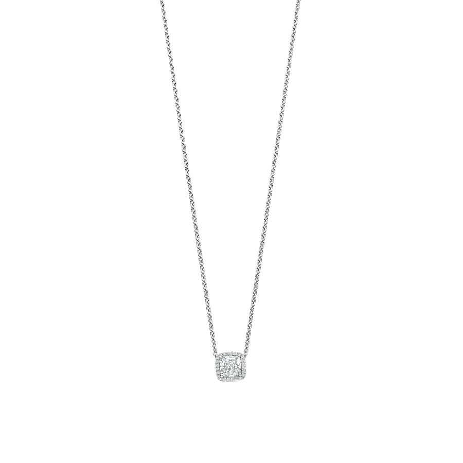 Collana Punto Luce Bold in Argento e Zirconi