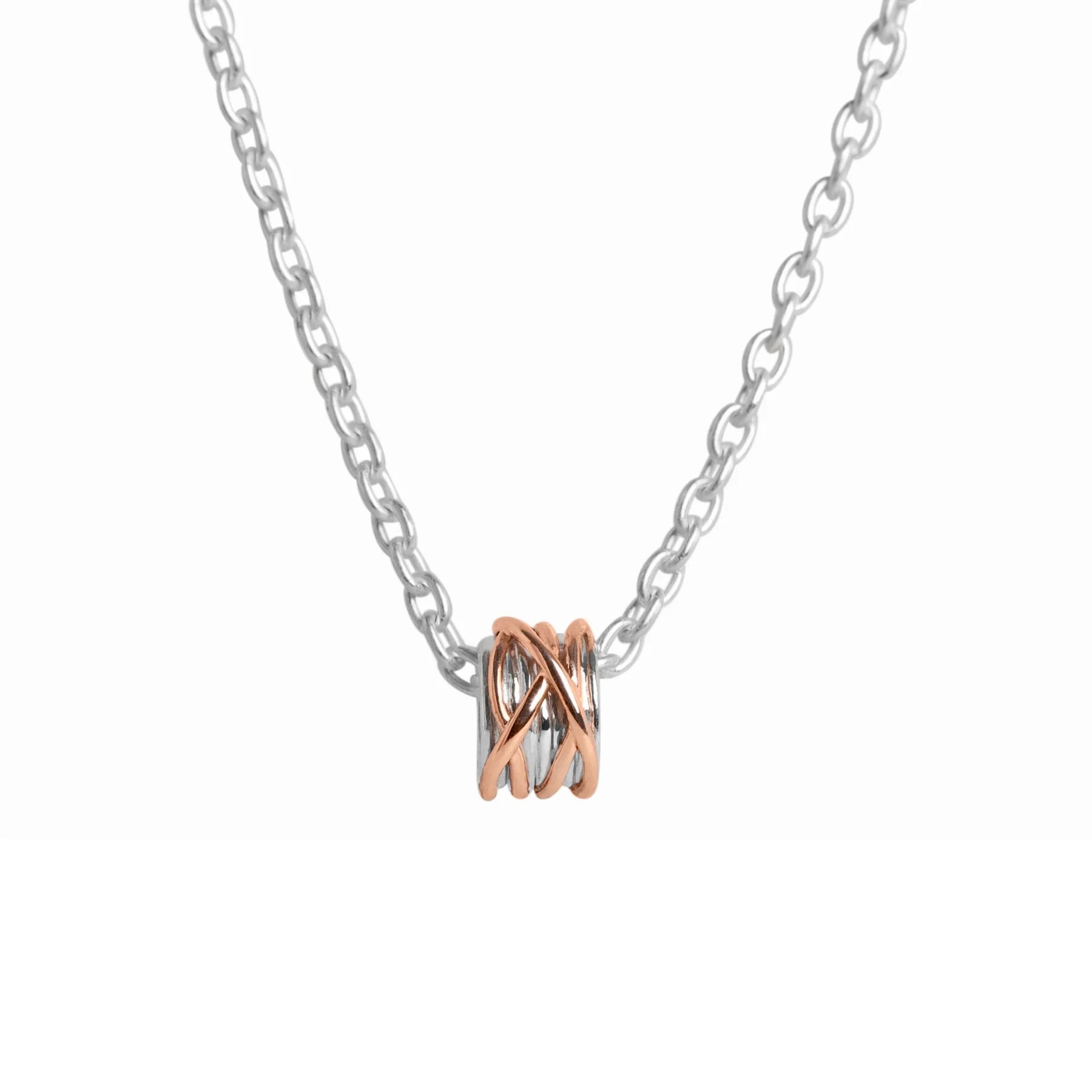 Filodellavita Mini 13 Fili in Oro Rosa 9kt e Argento 925