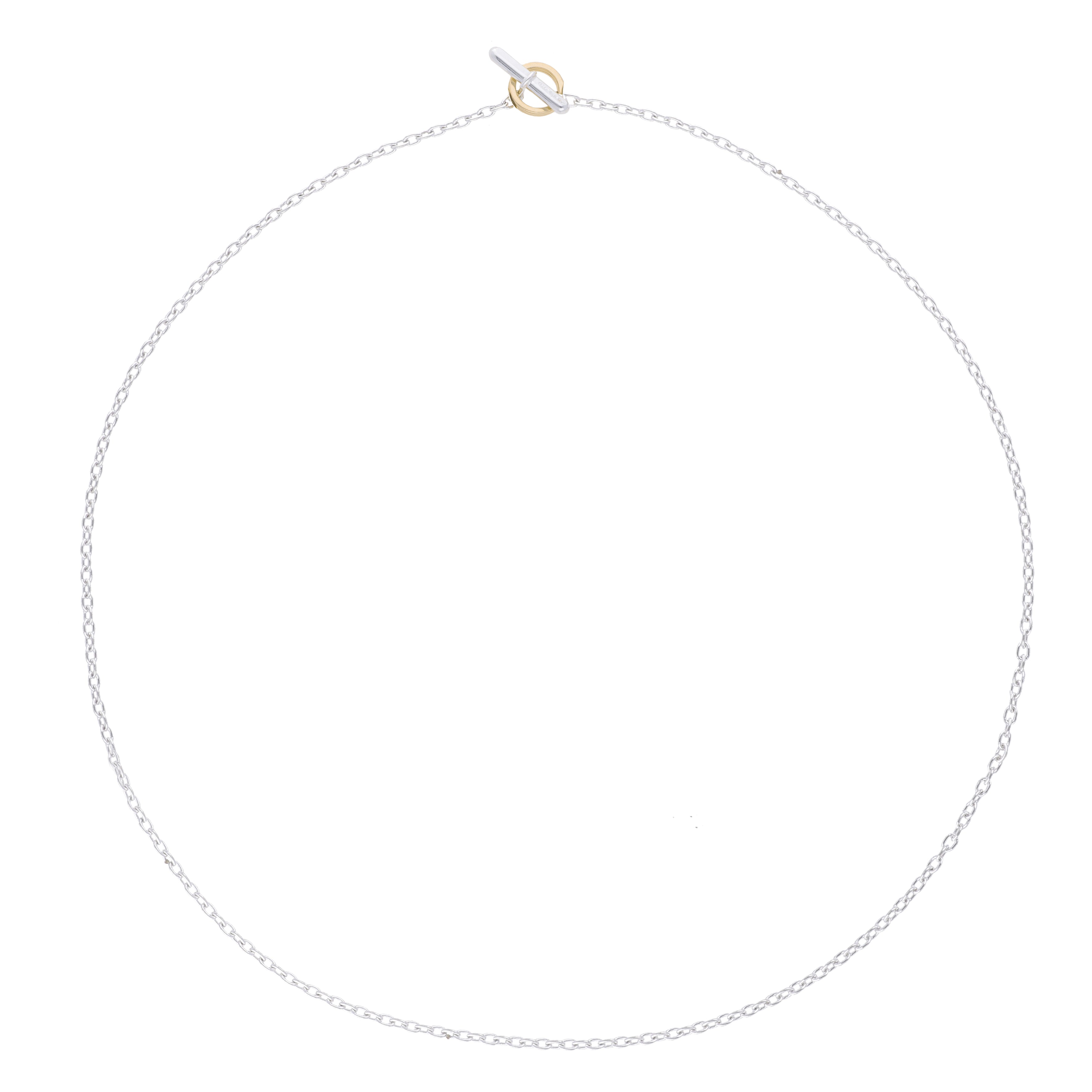 Base Collana in Argento 925 e Oro Rosa 9kt
